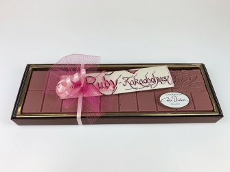 Ruby-Kakaobohnen Edelschokolade