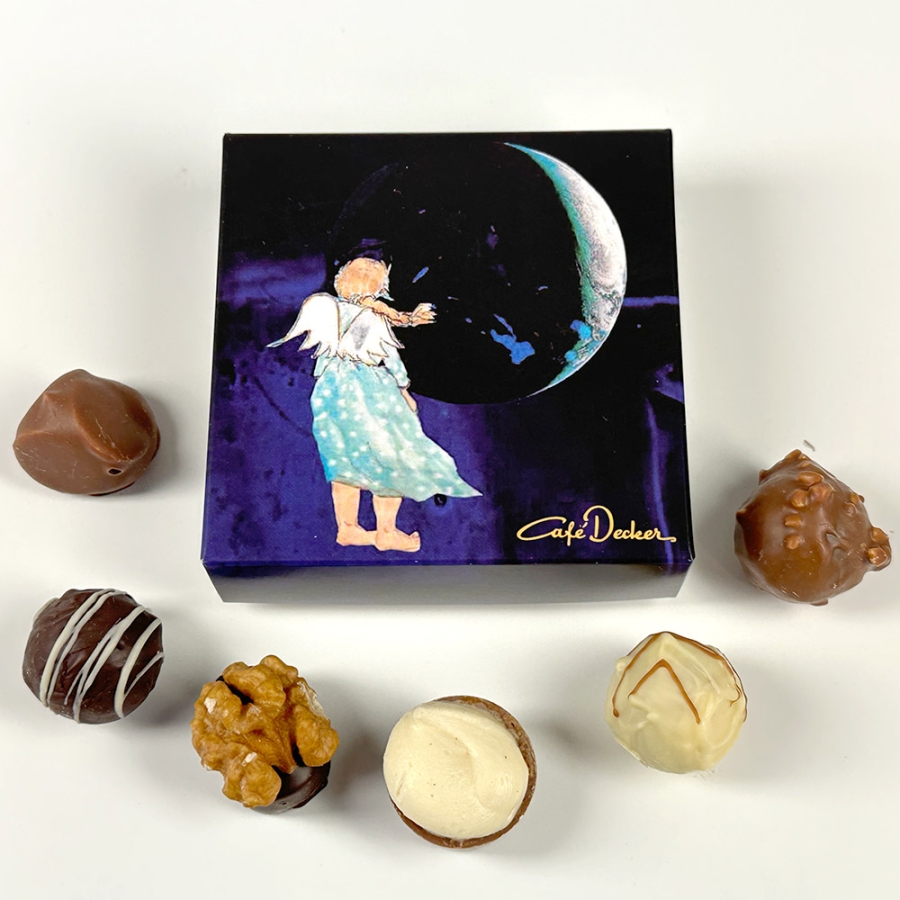 Decker-Pralinenmischung Schutzengel mit Alkohol